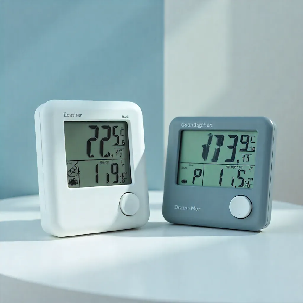 Wireless humidity sensor with compact design